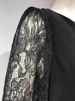 DOUBLE GEORGETTE LACE SHAWL DRESS