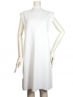 CUT-JAQUARD TTL NS DRESS