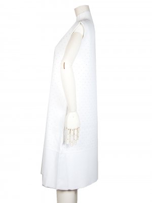 CUT-JAQUARD TTL NS DRESS
