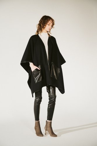 DOUBLE-FACE STOLE COAT