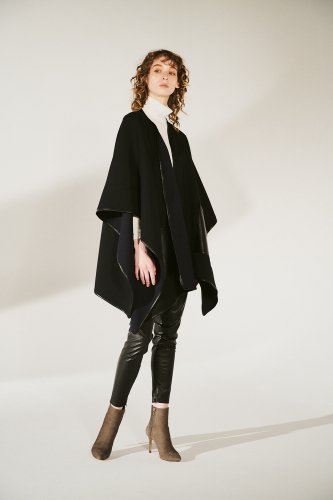 DOUBLE-FACE STOLE COAT