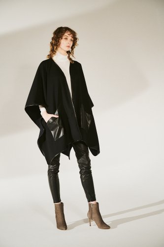 DOUBLE-FACE STOLE COAT