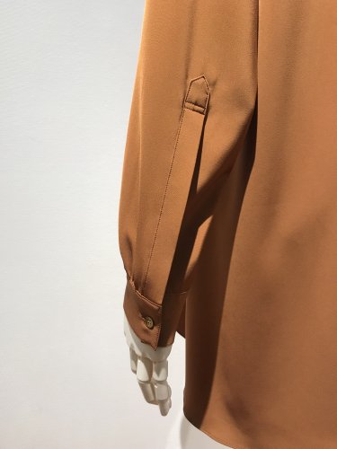 【LAST ONE】POPLIN DRAPE HI/C SHIRTS