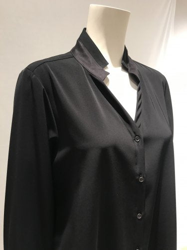 【LAST ONE】POPLIN DRAPE HI/C SHIRTS