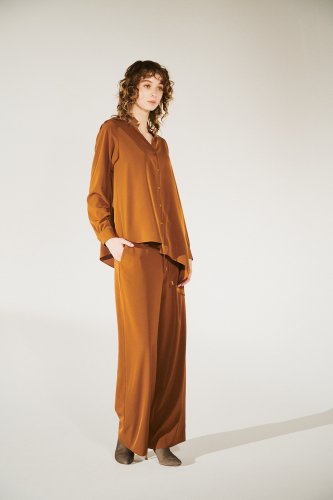 POPLIN DRAW CORD PANTS