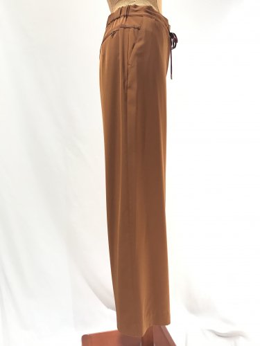 POPLIN DRAW CORD PANTS