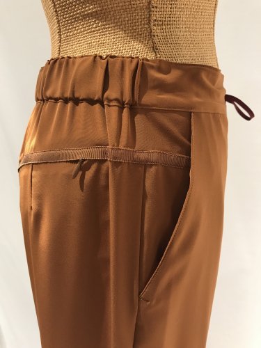 POPLIN DRAW CORD PANTS