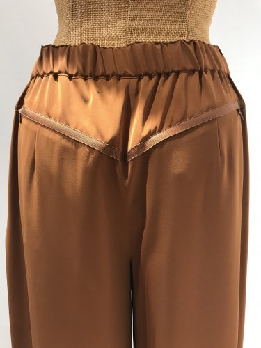 POPLIN DRAW CORD PANTS