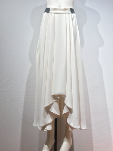 【LAST ONE】VINTAGE-SATIN DRAPE SKIRT