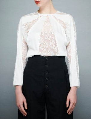 Radiation Lace LS Tops