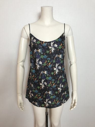 LEAF-PRINT CAMI