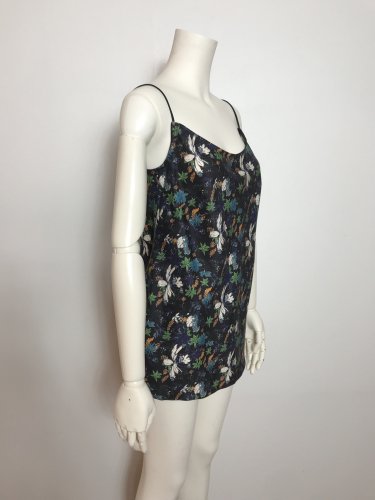 LEAF-PRINT CAMI
