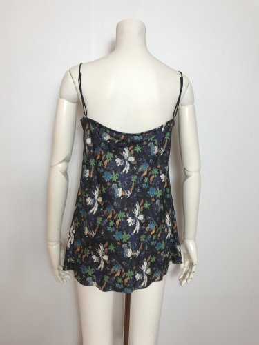 LEAF-PRINT CAMI