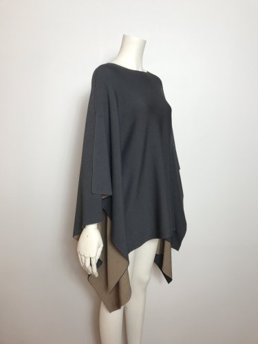 PLATING BI-COLOR PONCHO