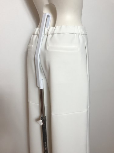 【LAST ONE】DOUBLE CLOTH SEMI-WIDE PANTS