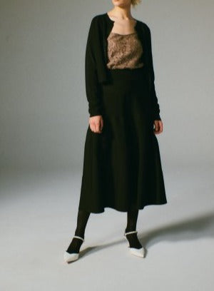 【LAST ONE】PLATING TIERED SKIRT