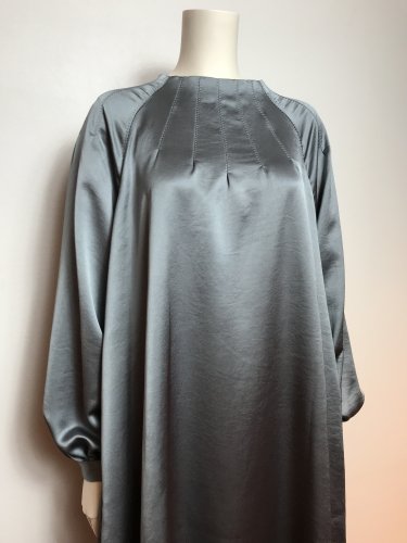 【LAST ONE】VIN SATIN RADIATION FLAIR DRESS