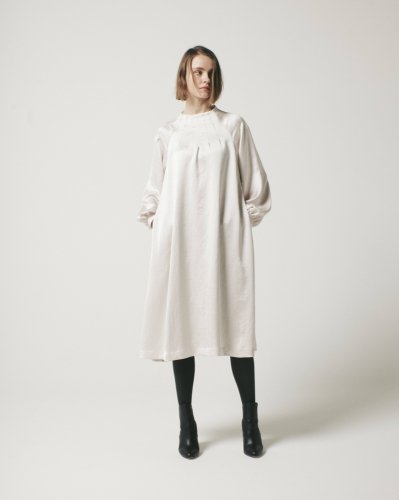 【LAST ONE】VIN SATIN RADIATION FLAIR DRESS