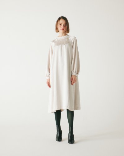 【LAST ONE】VIN SATIN RADIATION FLAIR DRESS