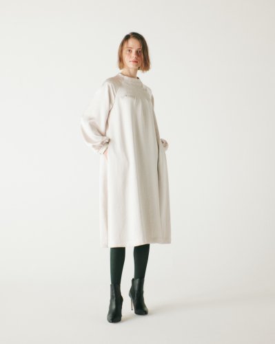 【LAST ONE】VIN SATIN RADIATION FLAIR DRESS