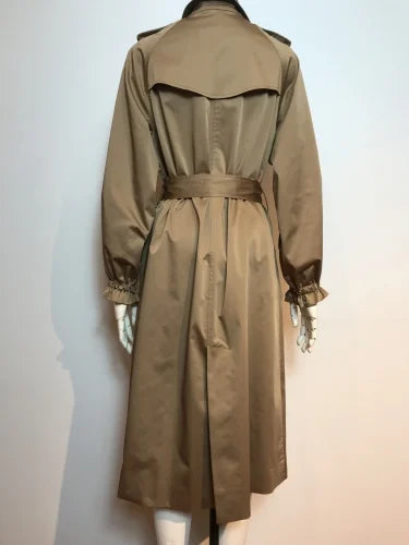 【LAST ONE】TEC/F GYATHER/SLEEVE TRENCH COAT