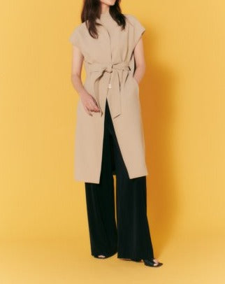 【LAST ONE】DOUBLE CLOTH HI/N BELTED COAT