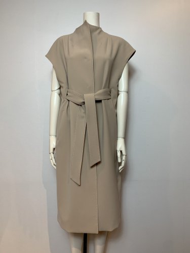 【LAST ONE】DOUBLE CLOTH HI/N BELTED COAT