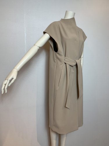 【LAST ONE】DOUBLE CLOTH HI/N BELTED COAT