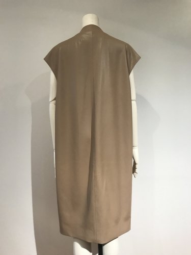 【LAST ONE】F/LEATHER HI/N BELTED COAT