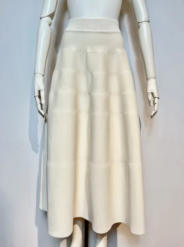 PLATING TIERED SKIRT