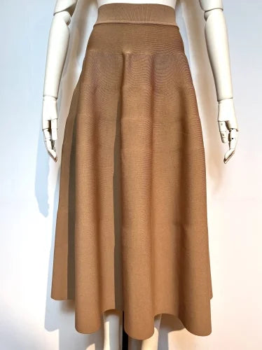 PLATING TIERED SKIRT