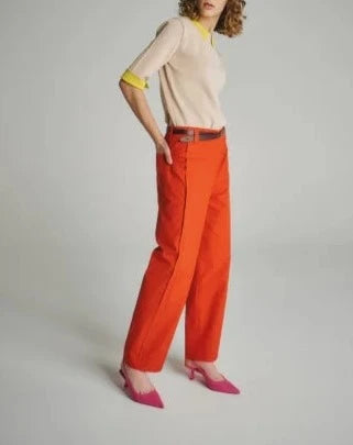 BI/COLOR COLLAR TOPS