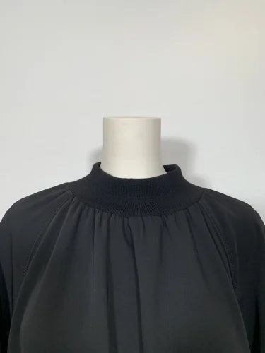 DOUBLE SATIN GATHER HI/N TOPS