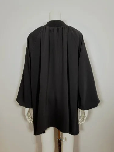 DOUBLE SATIN GATHER HI/N TOPS