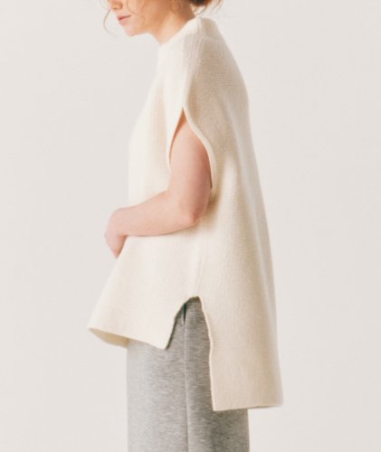 WOOL WAFFLE CAP/S TOPS