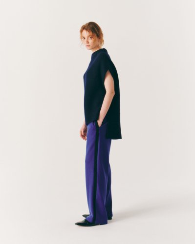 PRESS WOOL SIDE/LINE PANTS