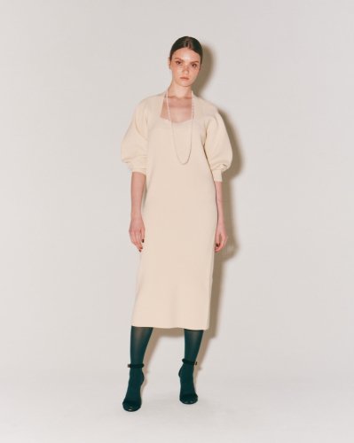 ROYAL RIB SQUARE/N DRESS