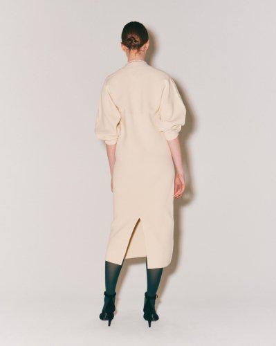 ROYAL RIB SQUARE/N DRESS