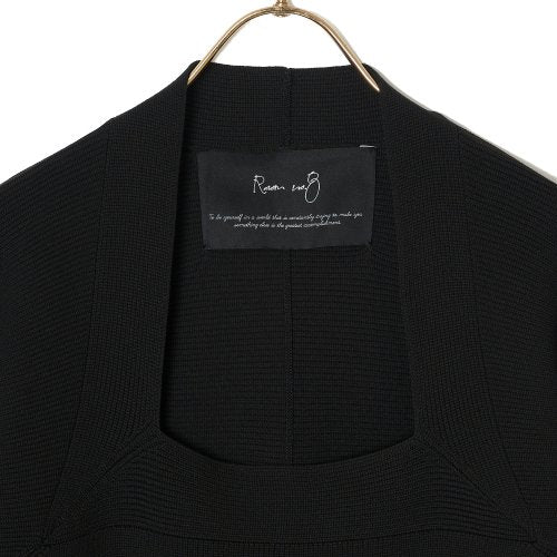ROYAL RIB SQUARE/N DRESS