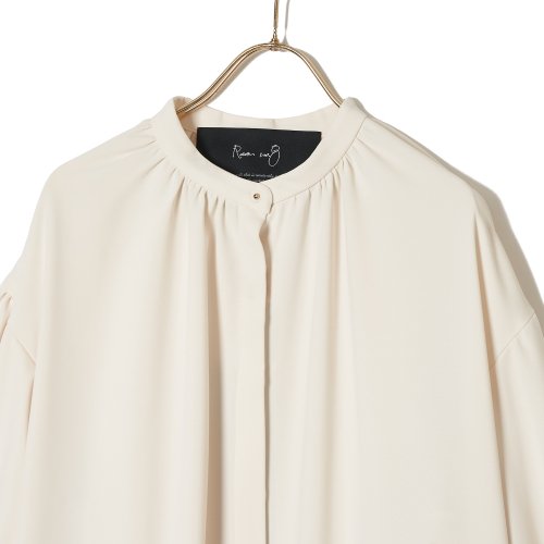 MAT SATIN F/F SMOCKING DRESS