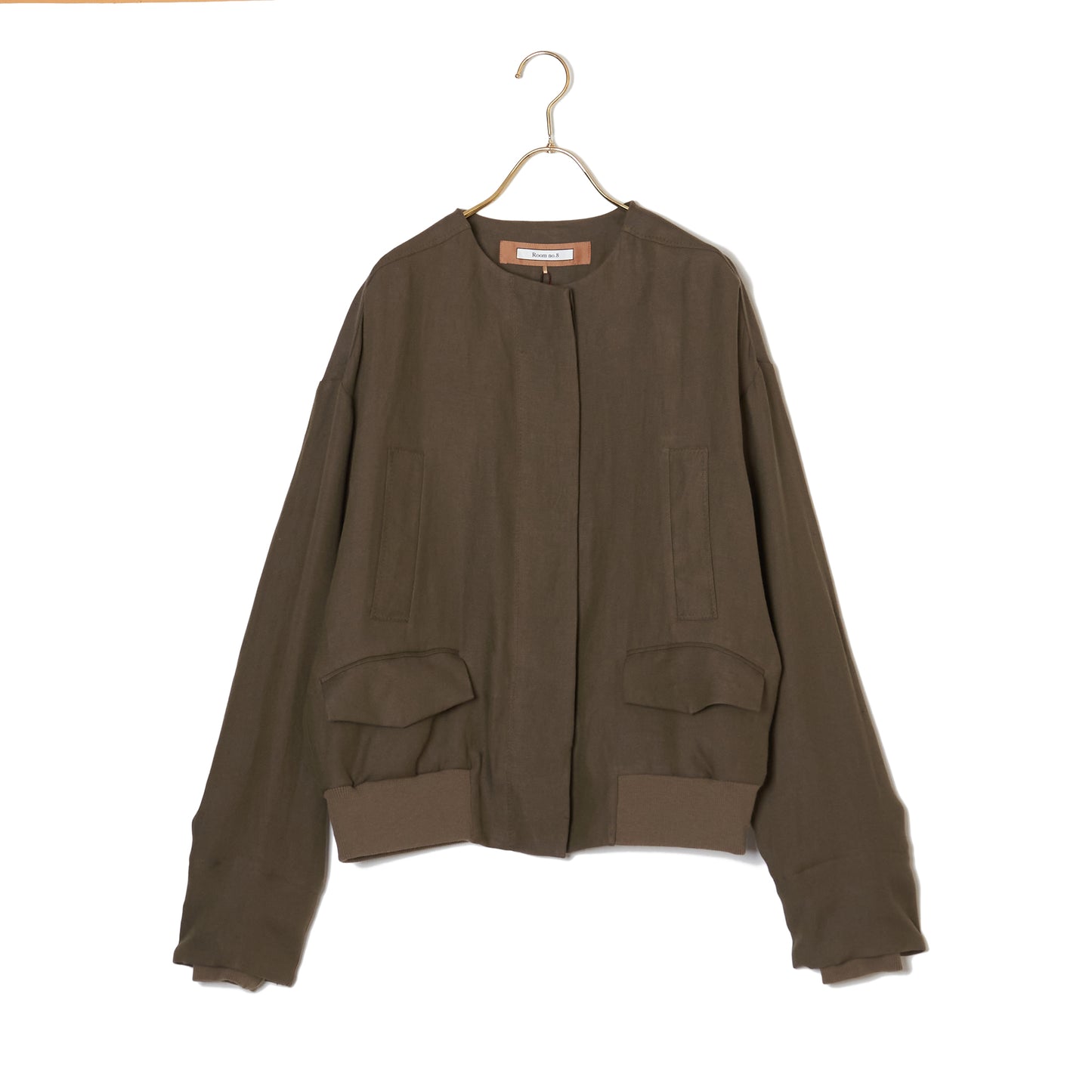 LINEN RIB SHIRTS BLOUSON