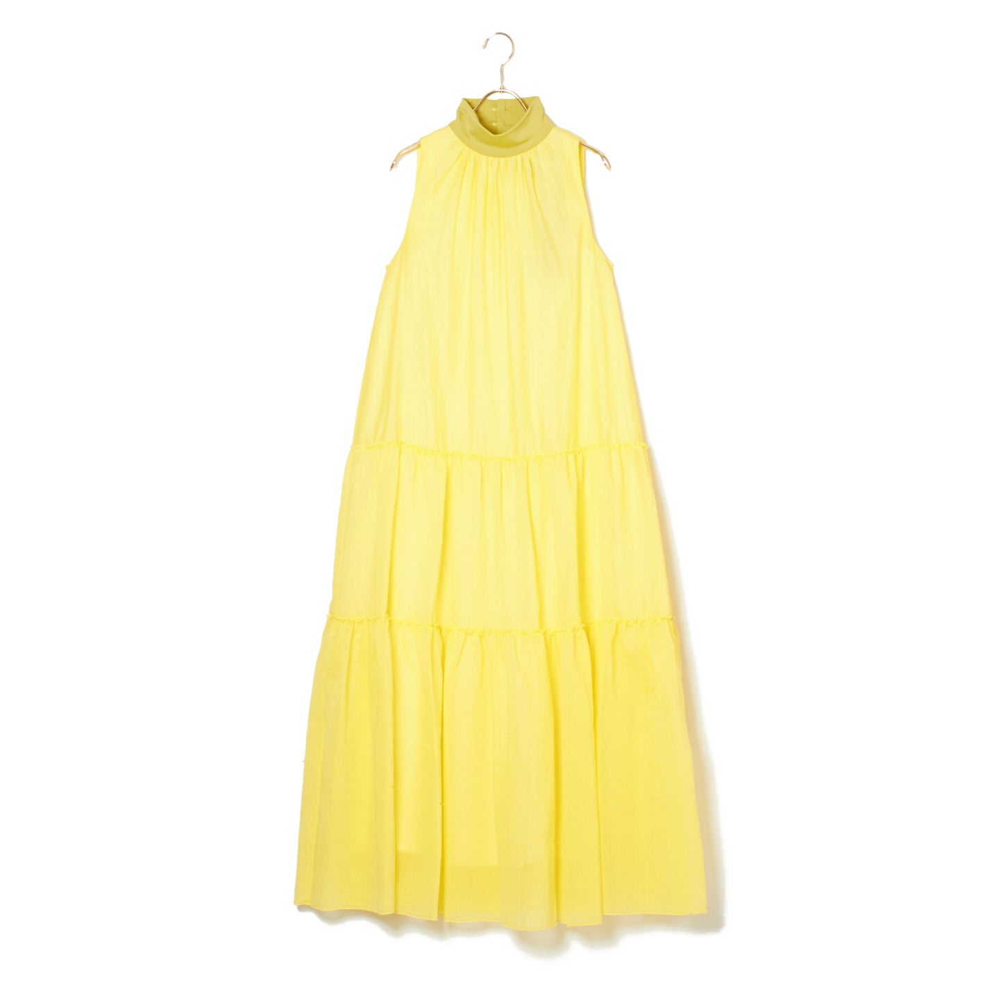 CO SHEER TIERED HI/N DRESS