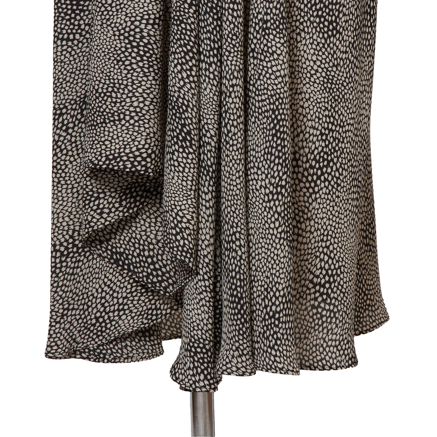 WILLOW PRT RIBBON DRAPE DRESS