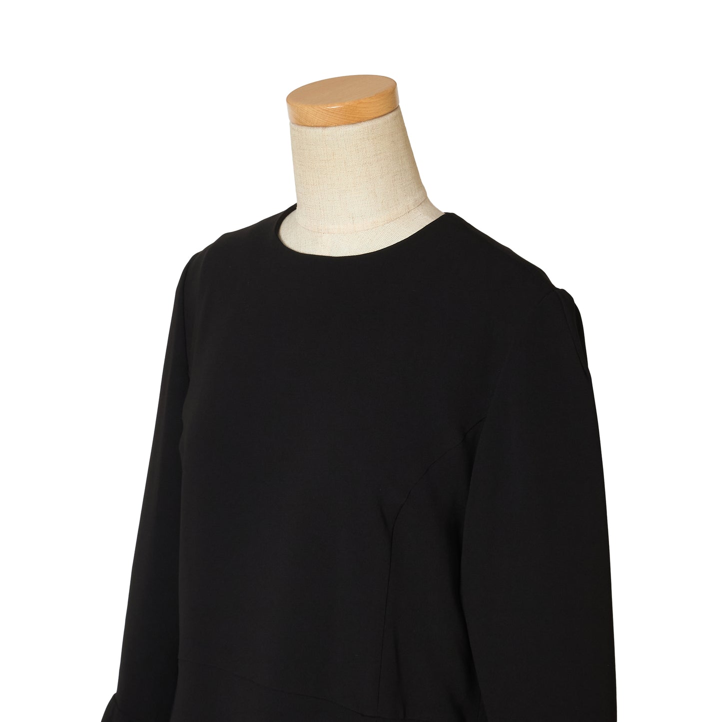 GEORGETTE BELL/SLEEVE DRESS