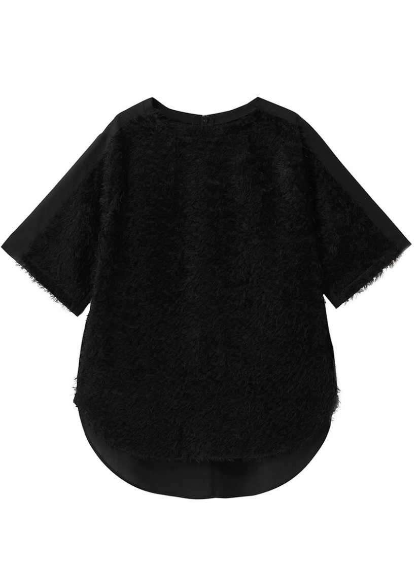 SHEER/CUT-JQ HALF/S TOPS