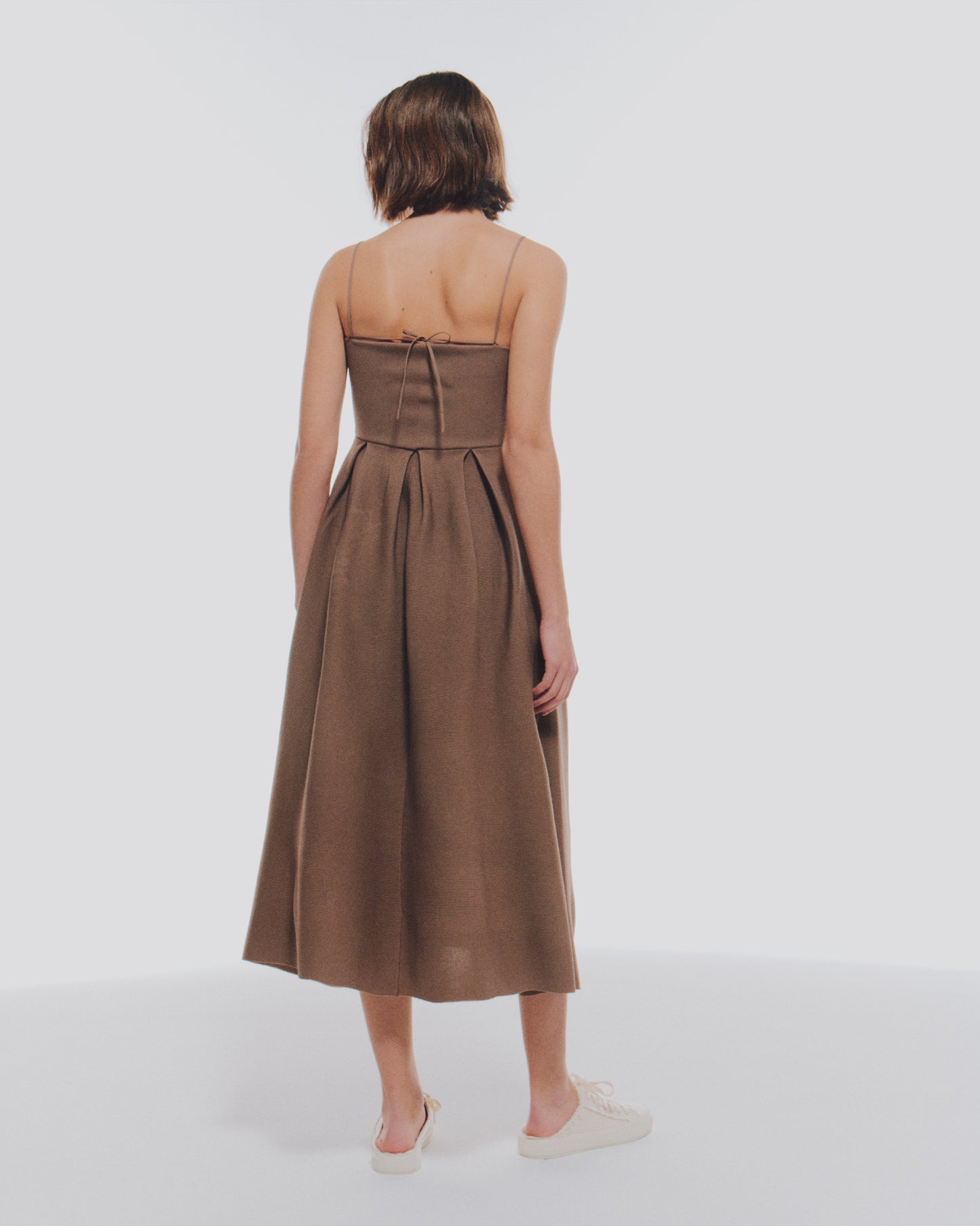 【予約商品】AIR YARN GARTER BARE DRESS