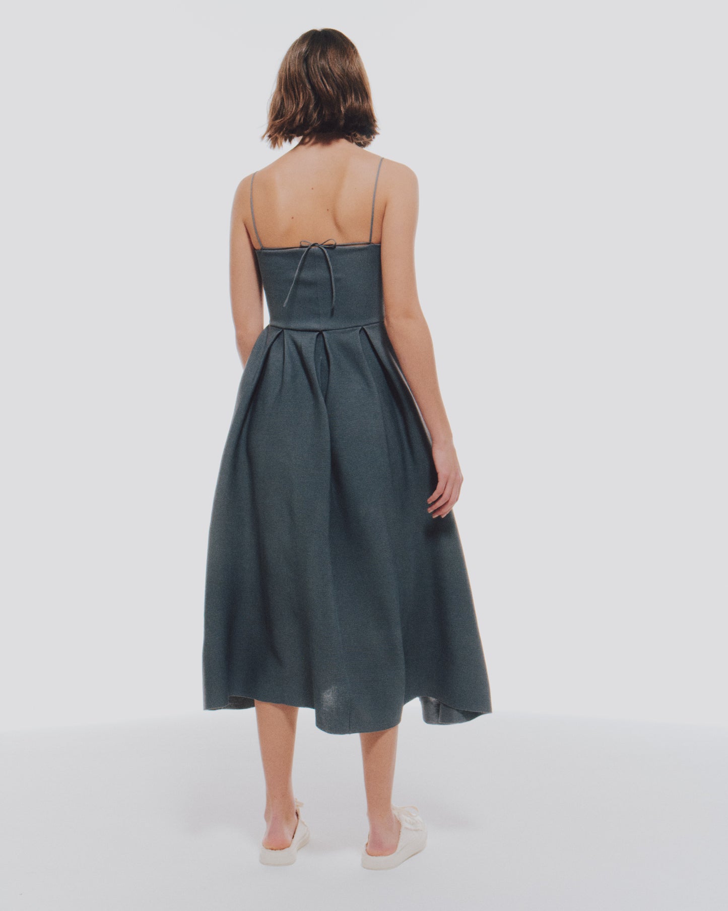 【予約商品】AIR YARN GARTER BARE DRESS