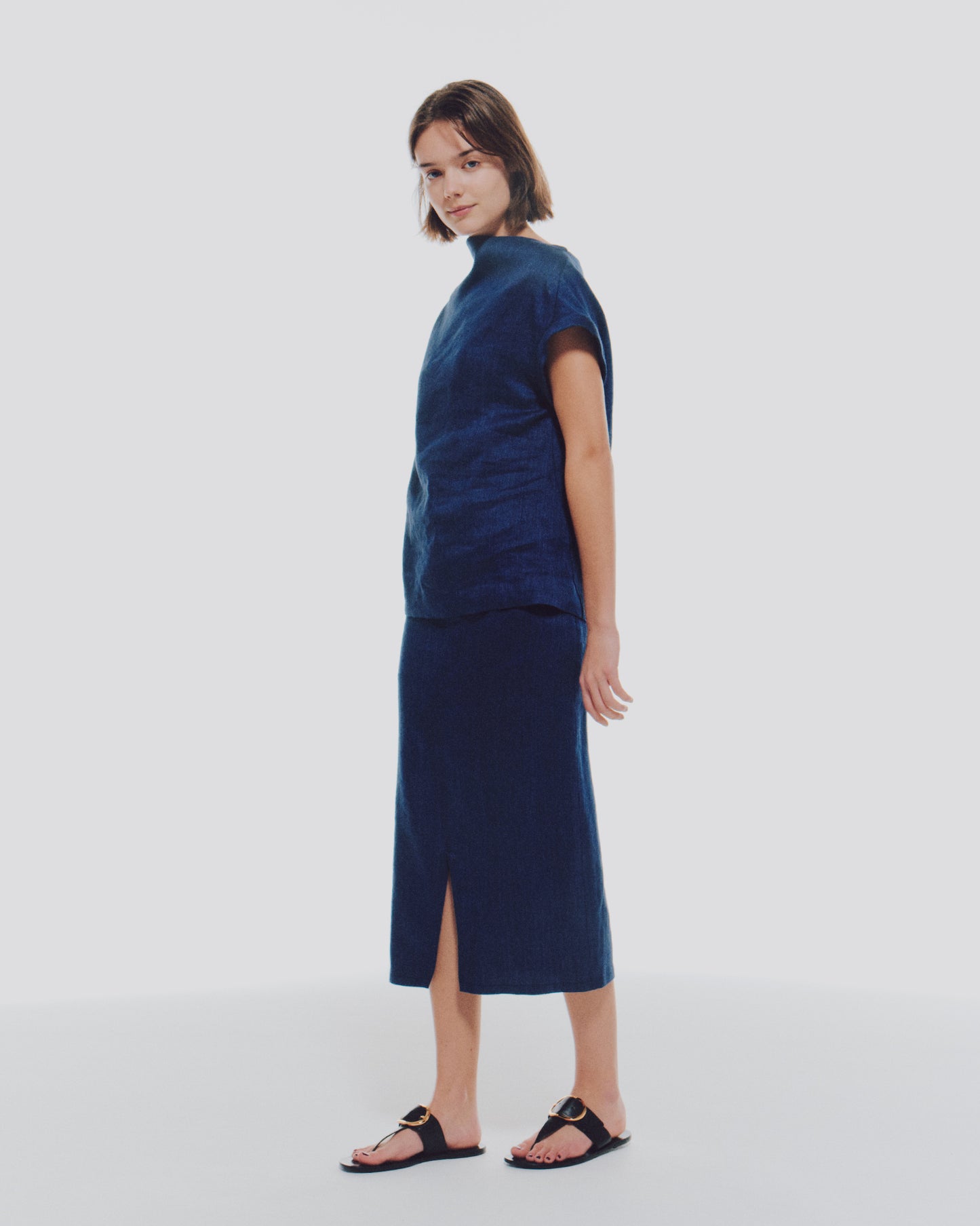 【予約商品】ST DENIM DRAPE/N TOPS
