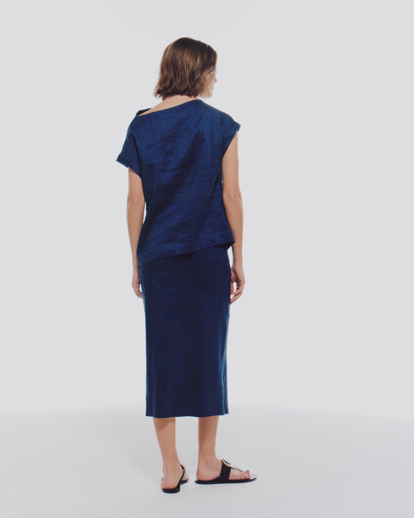 【予約商品】ST DENIM DRAPE/N TOPS