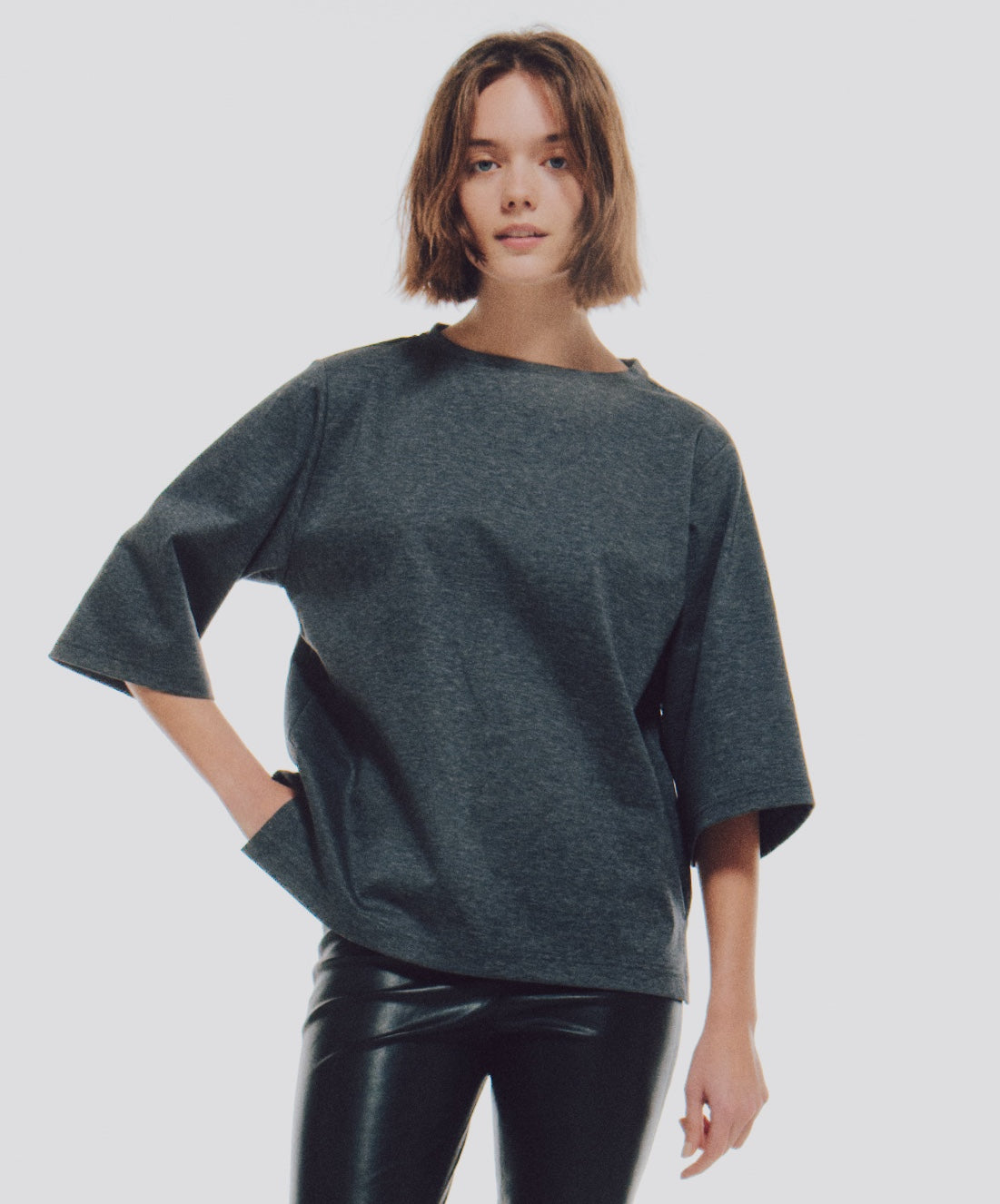 【送料無料】SUPIMA CO HALF/SLEEVE TOPS